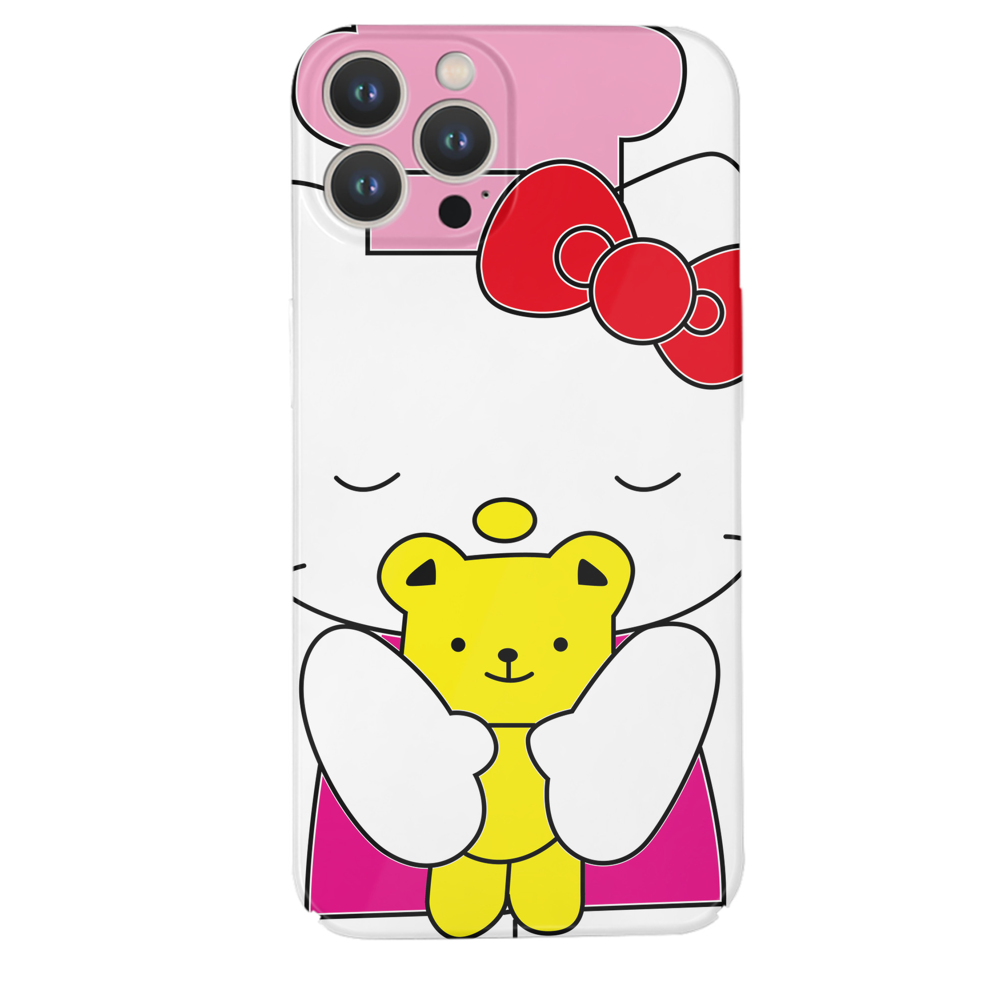 （画像用） Hello Kitty ハローキティ 【iPhone 14シリーズ対応】ハードケース